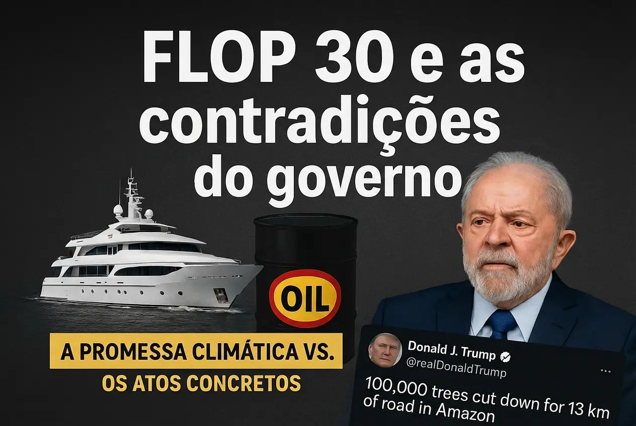 COP30 em Belém: Por que o evento foi apelidado de “FLOP 30” e as principais contradições do governo brasileiro
