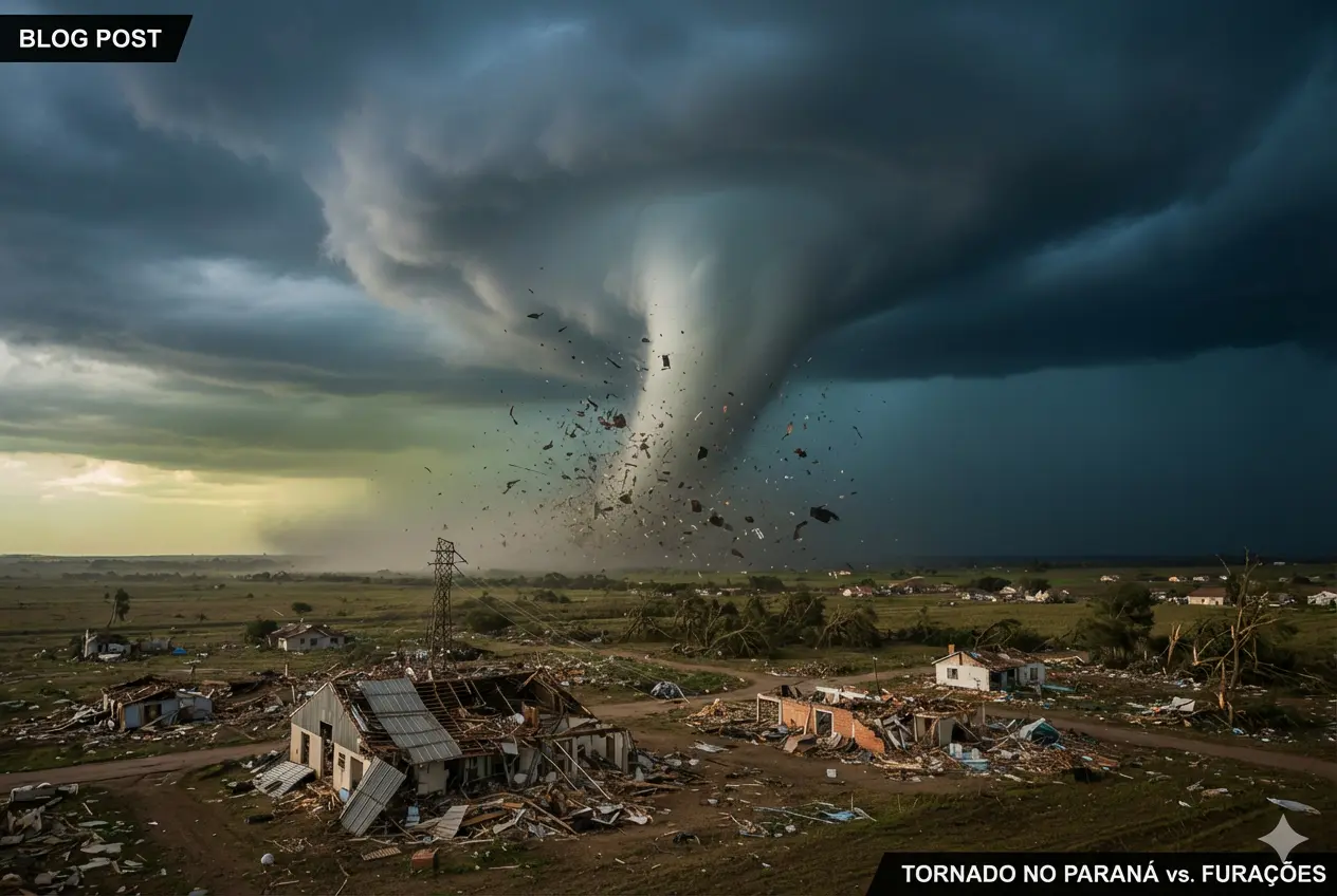Tornado mais Destrutivo que Furacões?