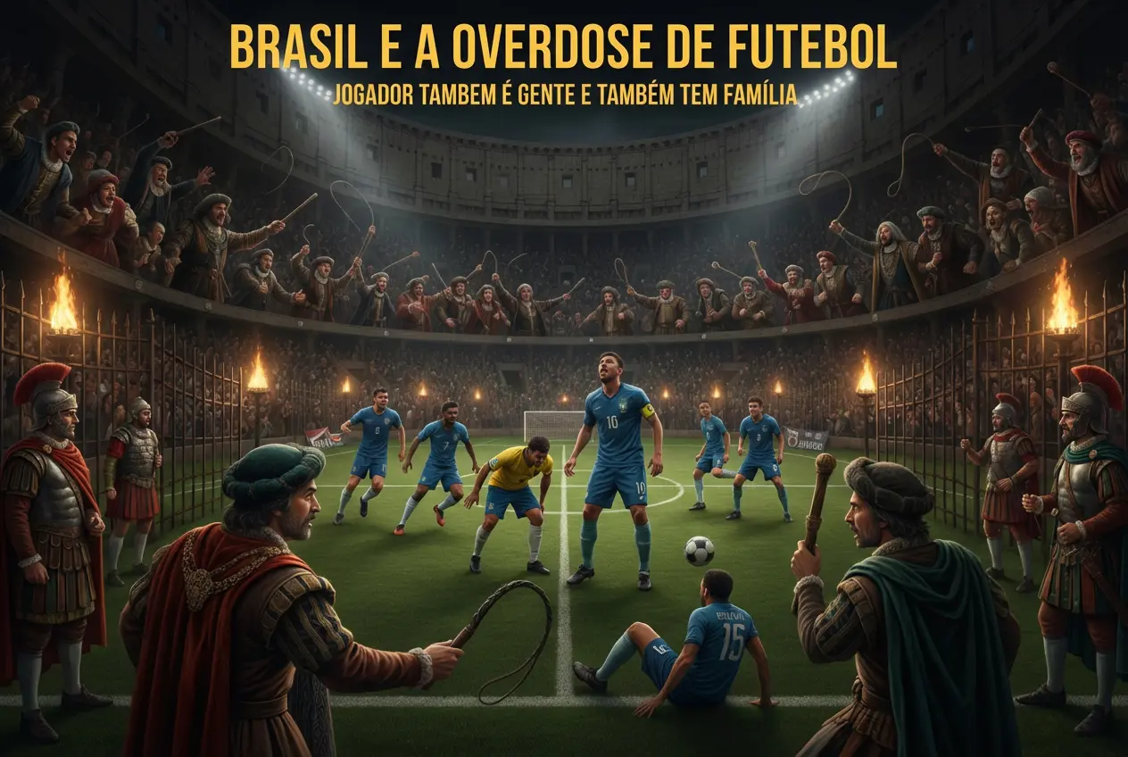 Brasil e a Overdose de Futebol – Jogador também têm Família