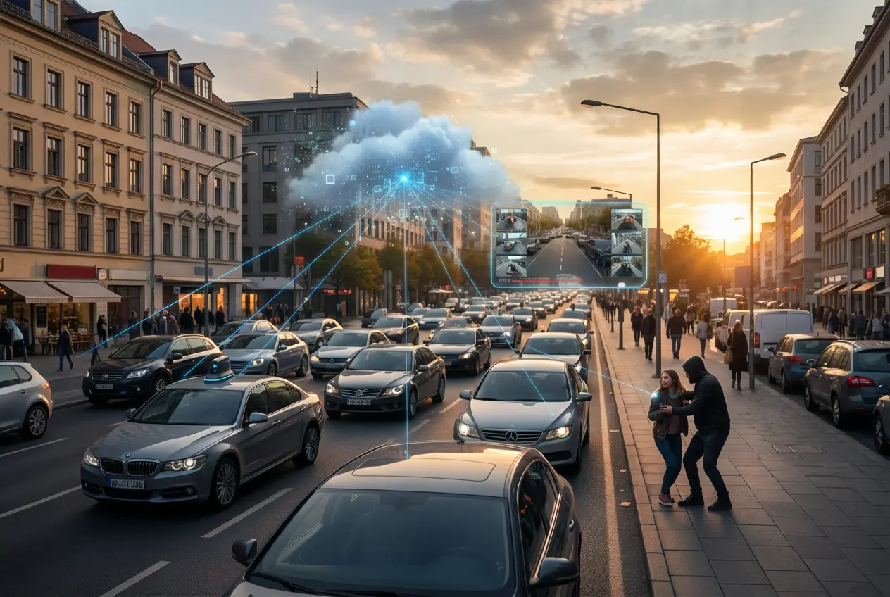Câmeras em Todos os Veículos