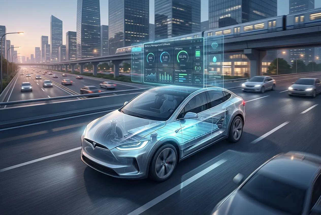 Como a bateria e o gerenciamento inteligente determinam autonomia e vida útil dos carros elétricos