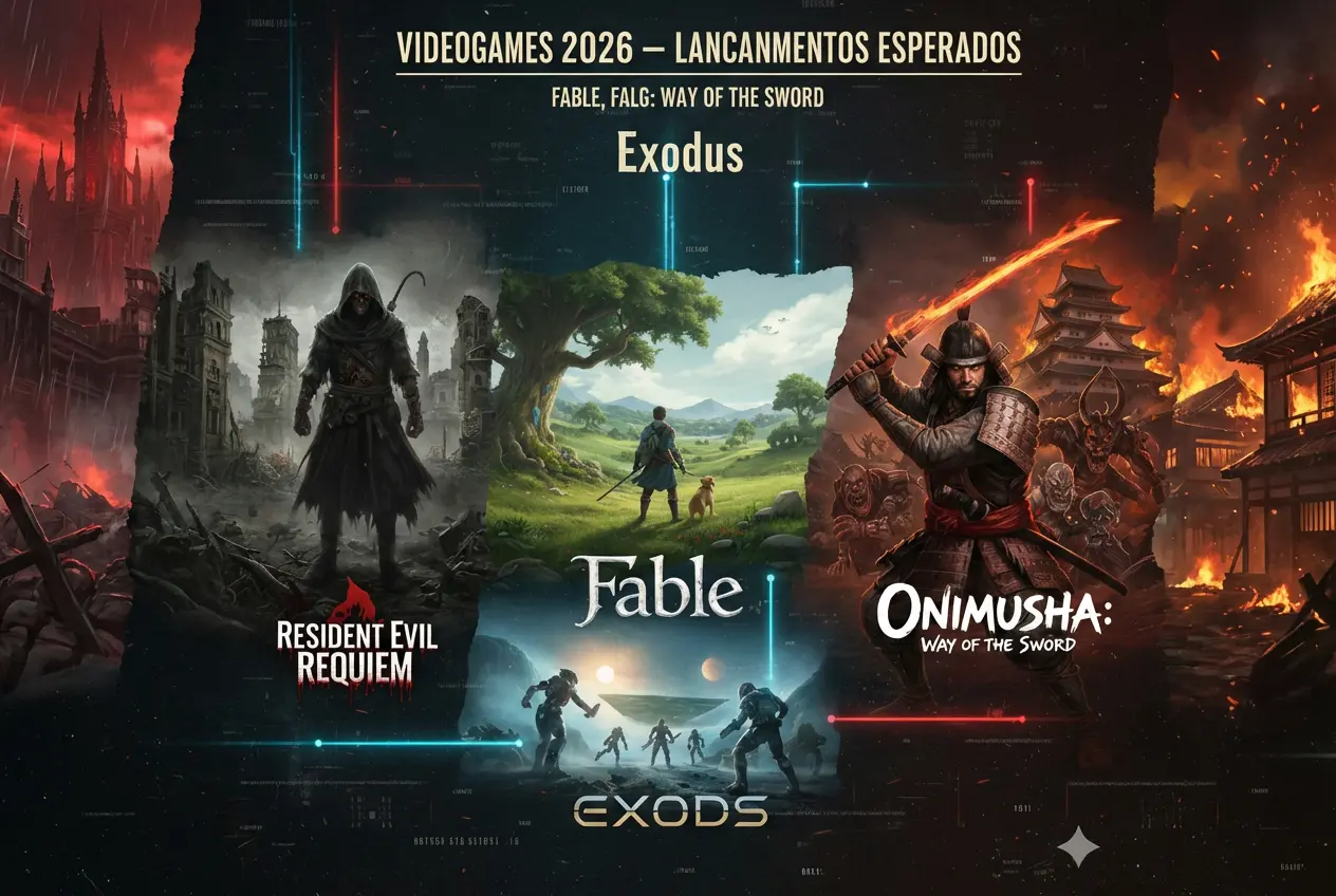 Fable, Onimusha, Exodus e mais: os grandes games que chegam em 2026