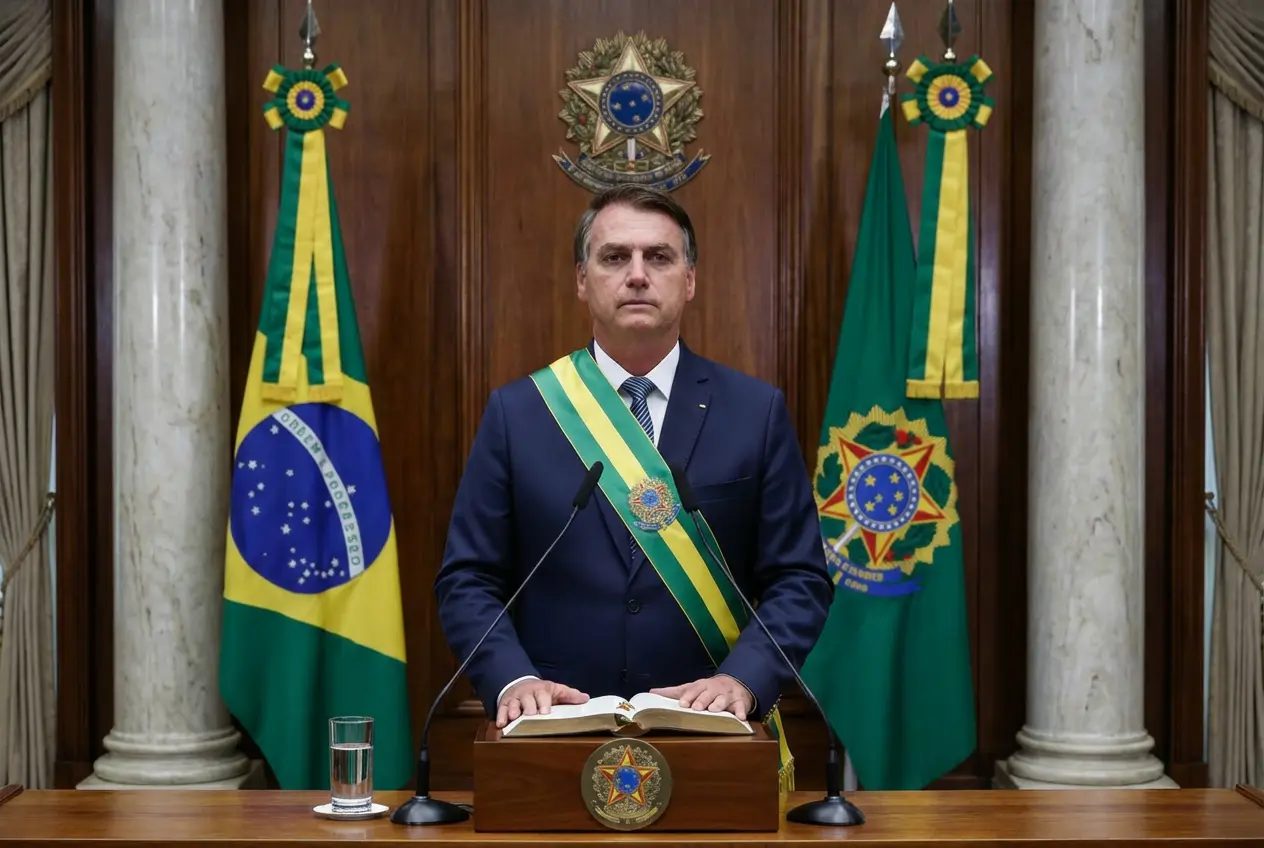 Flávio Bolsonaro é indicado por Jair Bolsonaro para disputar a presidência em 2026