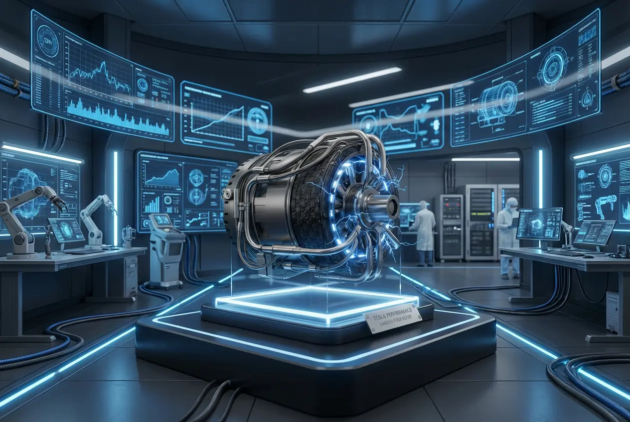 O Super Motor da Tesla que Vai Remodelar o que Entendemos Sobre Carros