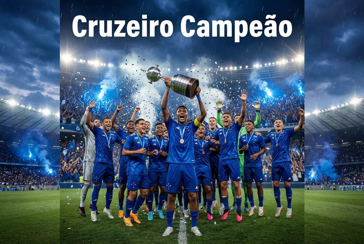 Cruzeiro é campeão da Copinha após jogo emocionante
