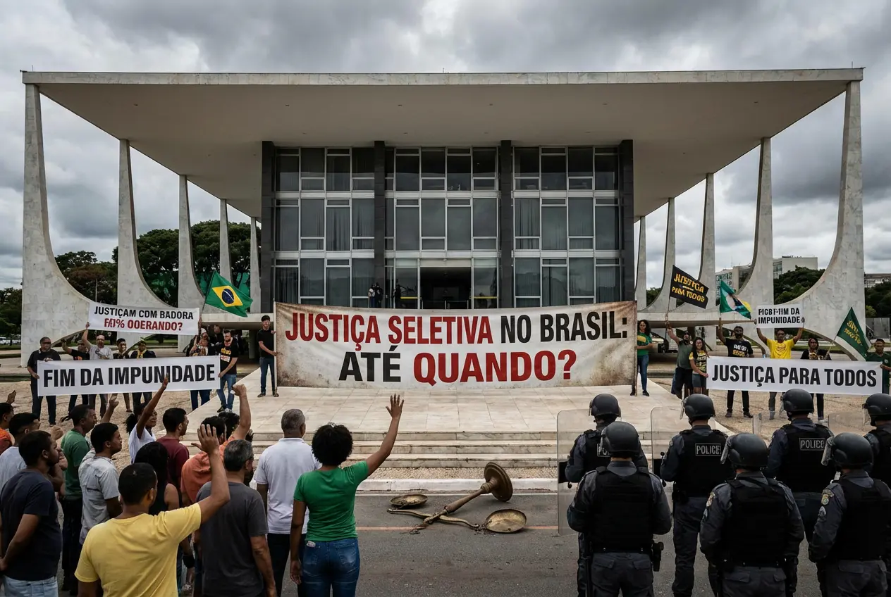 Justiça seletiva no Brasil: até quando? STF acima de tudo?