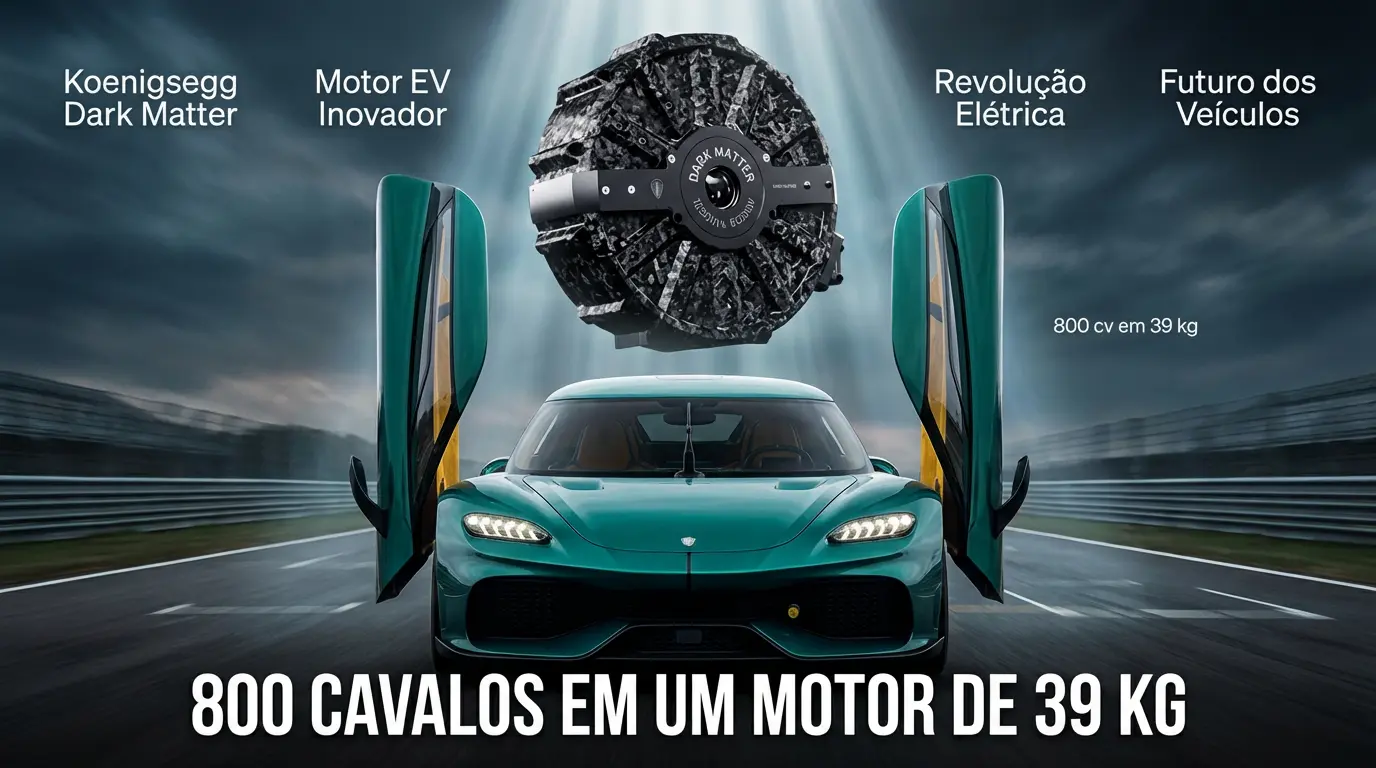 Koenigsegg Dark Matter: O Motor Elétrico Que Está Redefinindo os Veículos