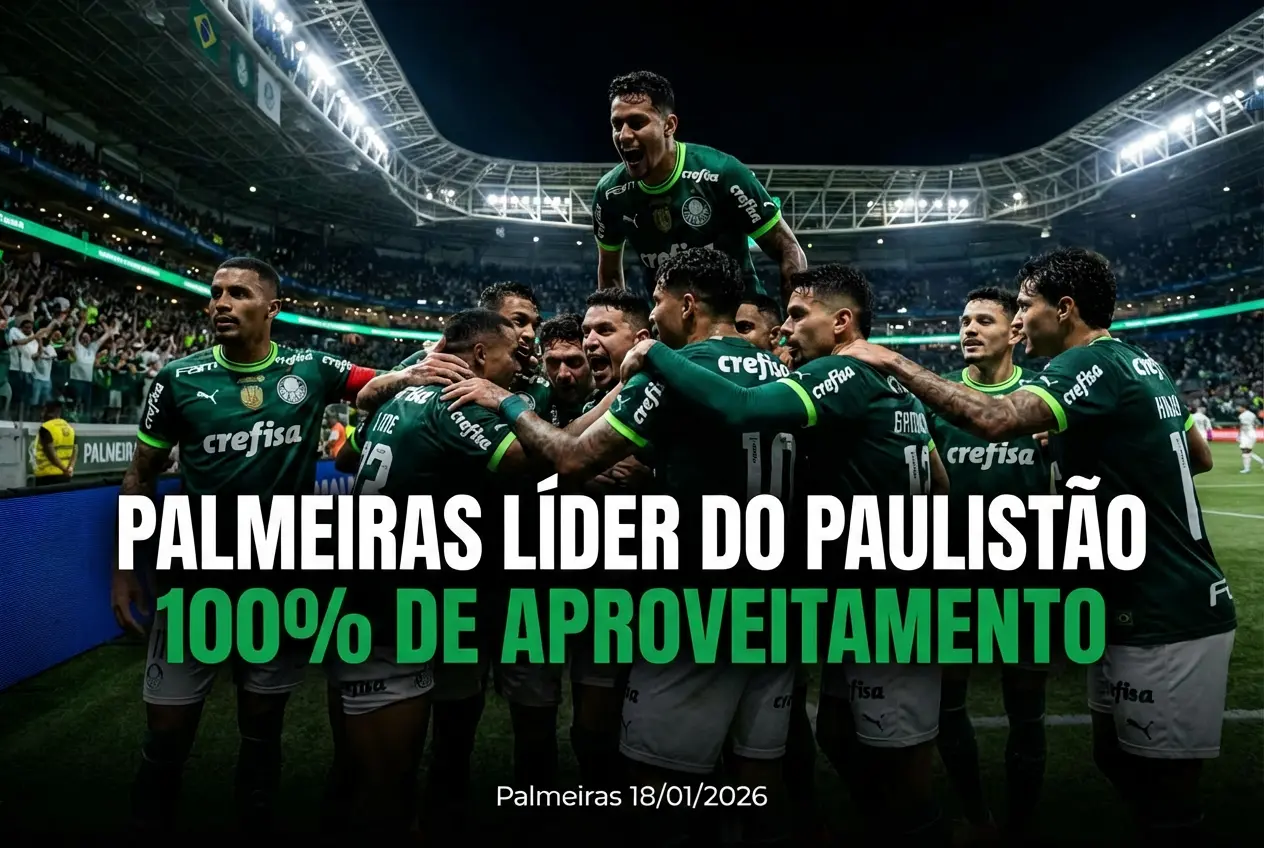 Palmeiras lidera o Paulistão, avança na Copinha e enfrenta críticas por prejuízo em venda