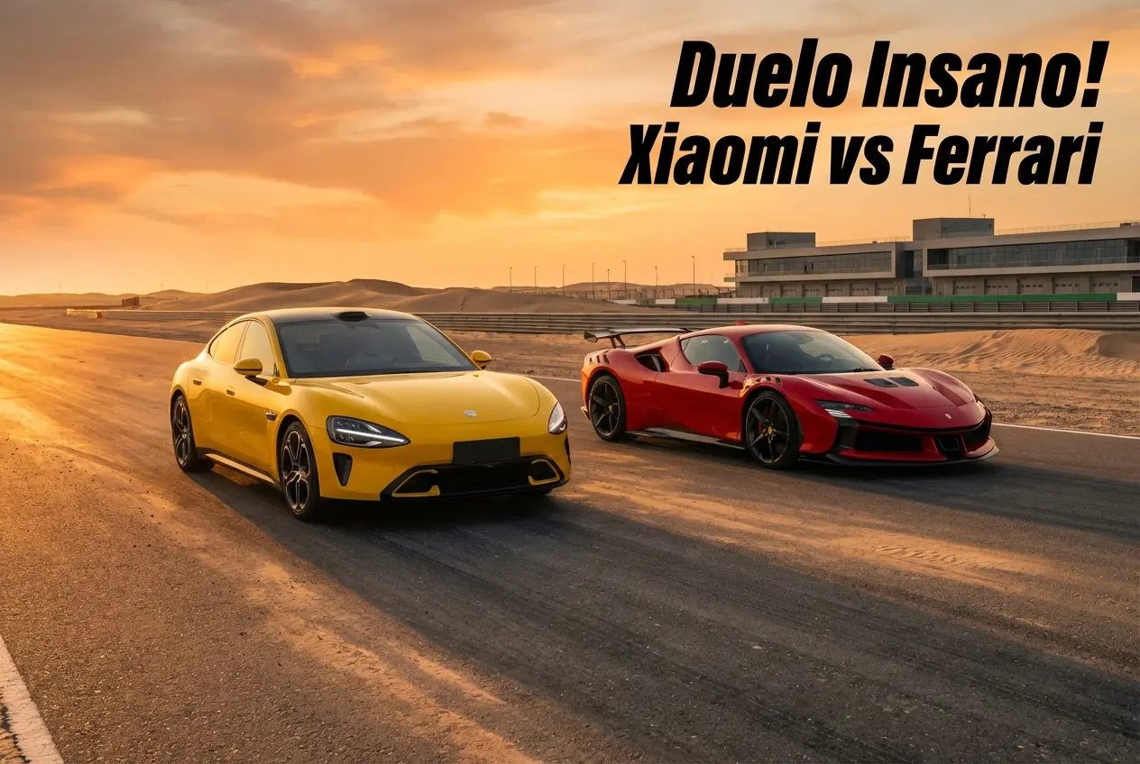 Xiaomi SU7 Ultra vs Ferrari SF90 XX: o duelo que chocou os fãs de supercarros