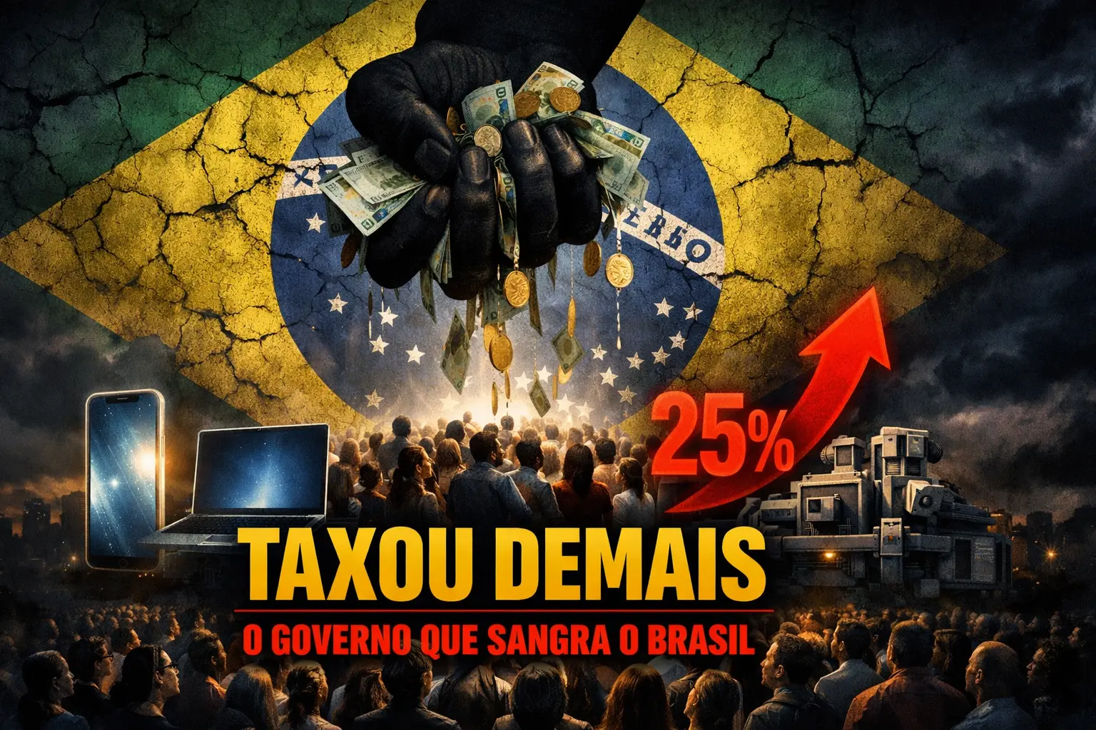 1.252 Produtos Mais Caros – Como os Mais Pobres Pagam a Conta do Rombo Fiscal Brasileiro