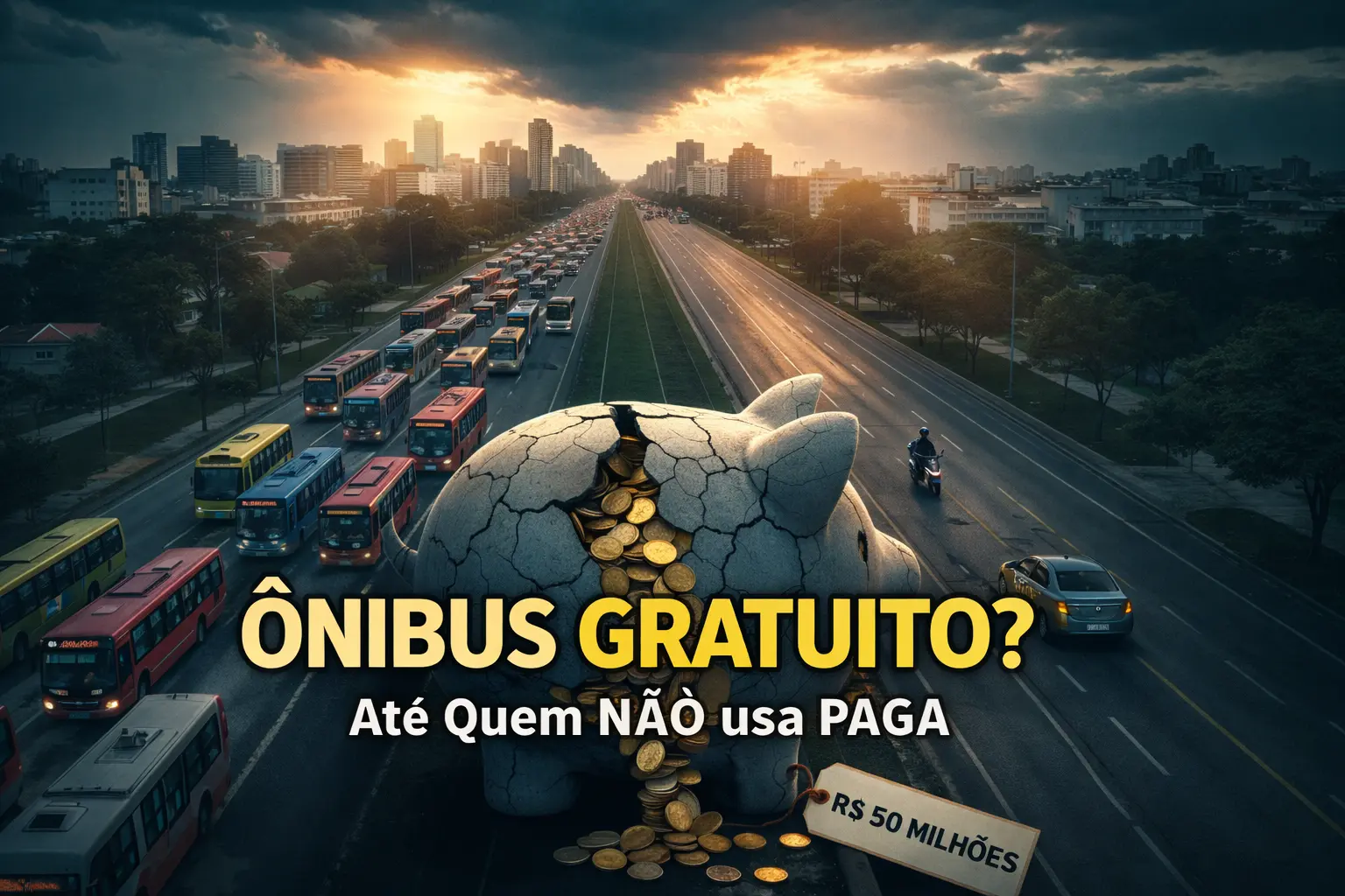 A Máfia dos Ônibus e a Tarifa Zero – Até Quem NÃO usa PAGA: Como o Governo Transforma Seu Imposto em Lucro Para Empresários