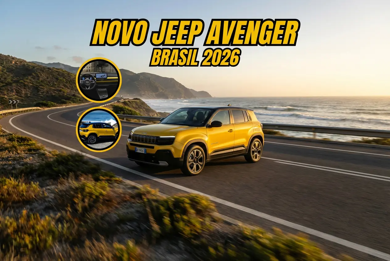 Avaliação Jeep Avenger: O Que Esperar do SUV Compacto que Será Produzido no Brasil em 2026