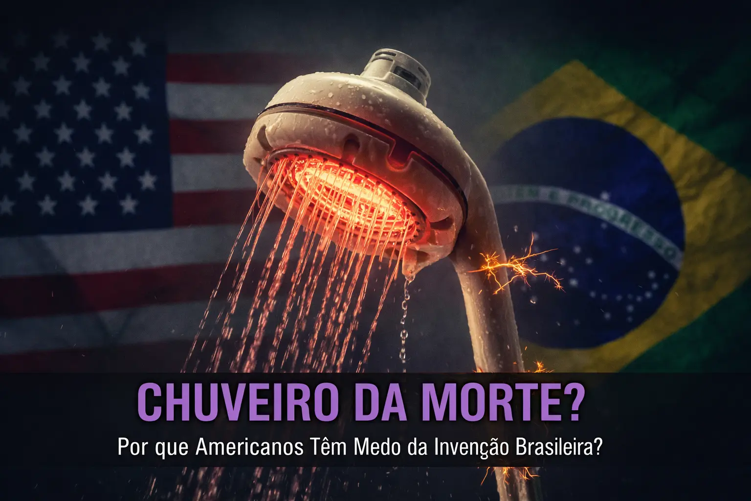 “Chuveiro da Morte”: Por Que os Americanos Têm Medo do Nosso Chuveiro — e Por Que Eles Estão Errados