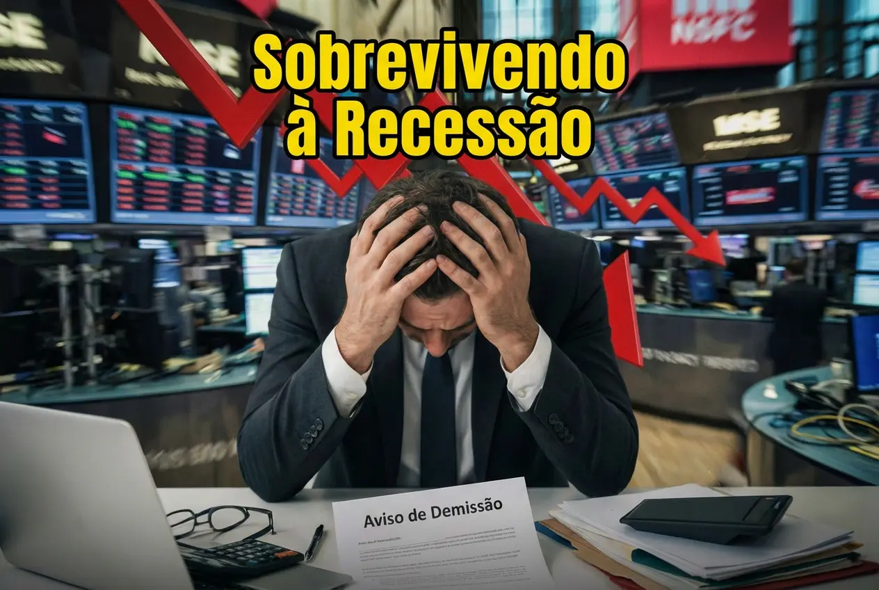 Ciclo Vicioso da Economia: Por que o Desemprego Explode Quando o PIB Cai?