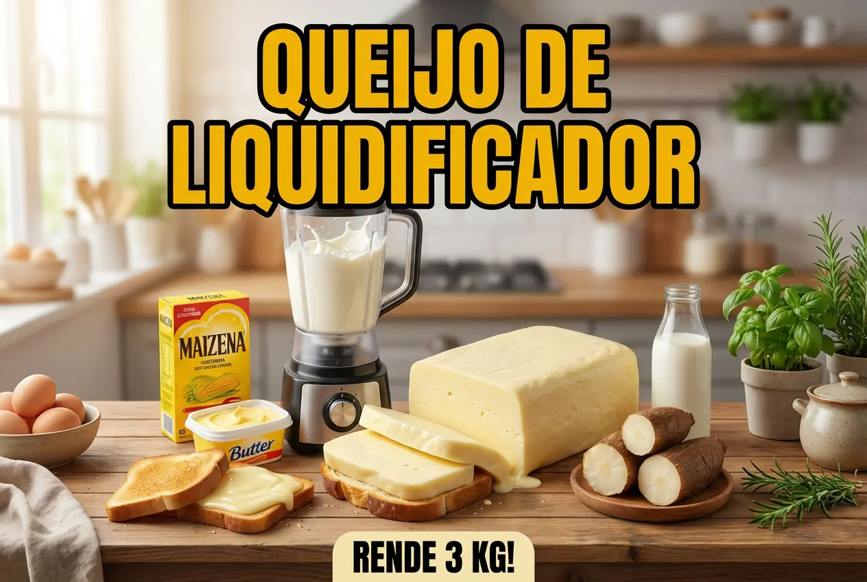 Do Liquidificador para a Mesa: Como Fazer um Queijo Caseiro Cremoso e Econômico