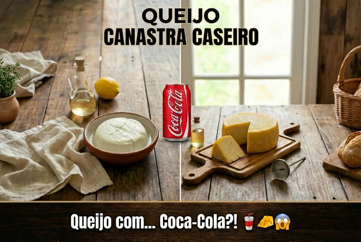 Mestre Queijeiro em Casa: Aprenda a Fazer o Autêntico Tipo Canastra e Queijo Frescal com Coca-Cola