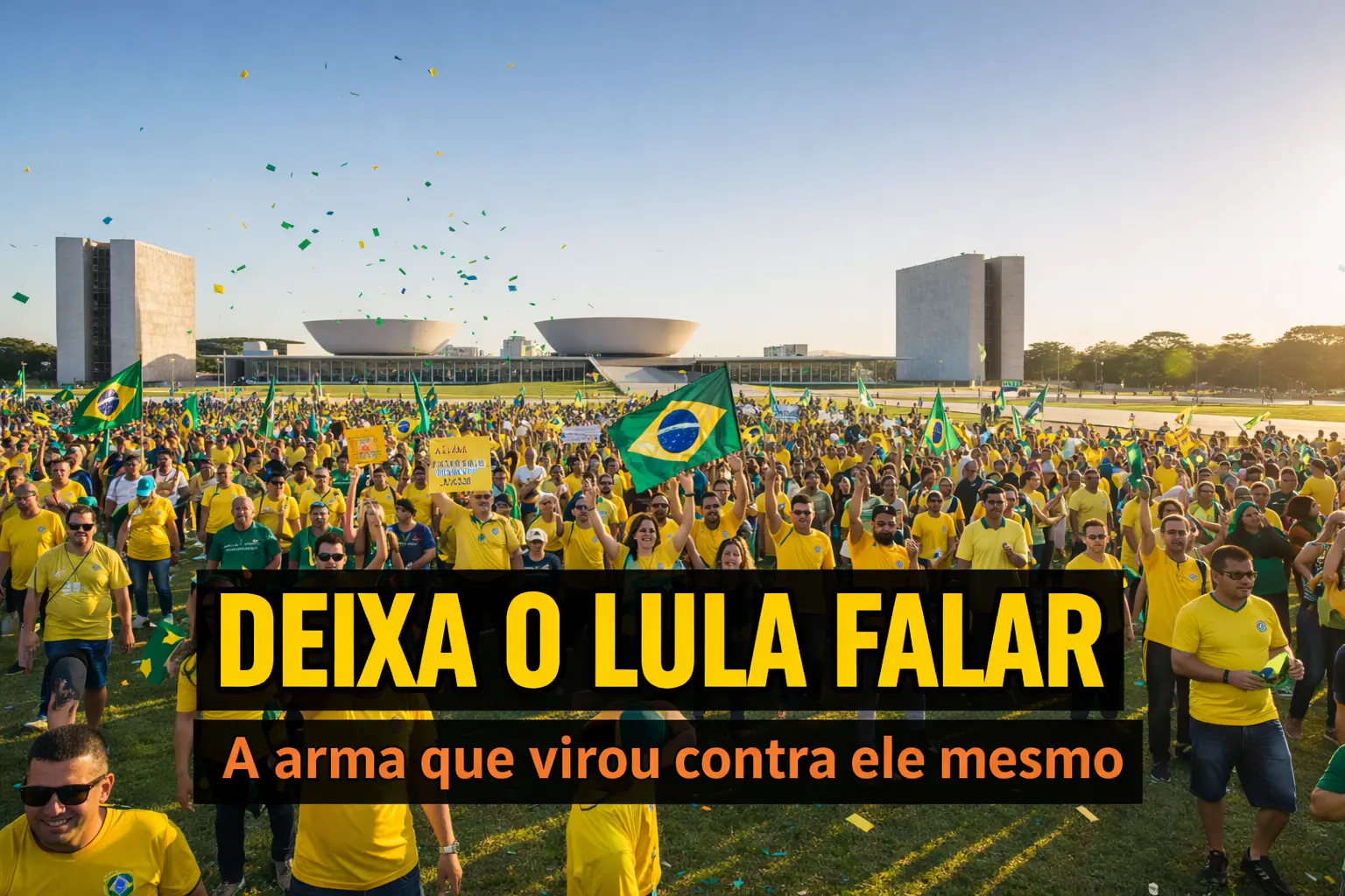 Deixa o Lula Falar – Lula Usa a Sua Principal Arma, Durante Anos, Contra Ele Mesmo