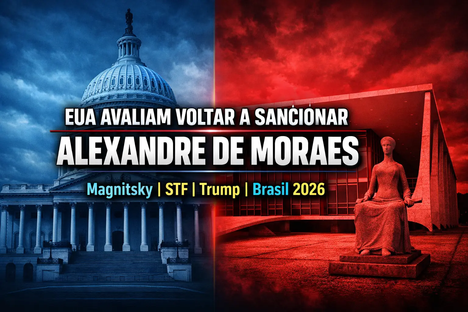 EUA avaliam restabelecer sanções a Alexandre de Moraes?