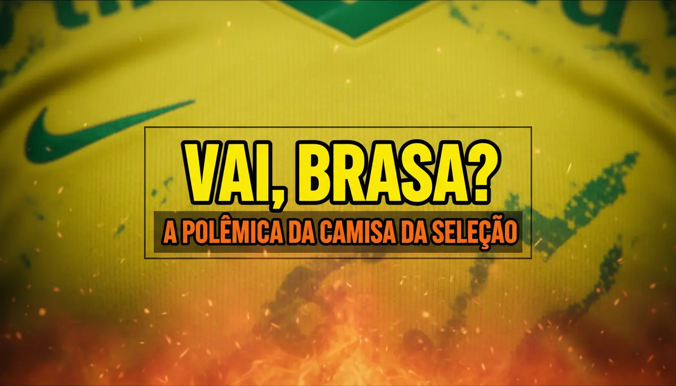 “Nosso Nome é Brasil, Não Brasa” – CBF Recua Após Polêmica no Lançamento da Nova Camisa da Seleção e o Veto ao Vermelho