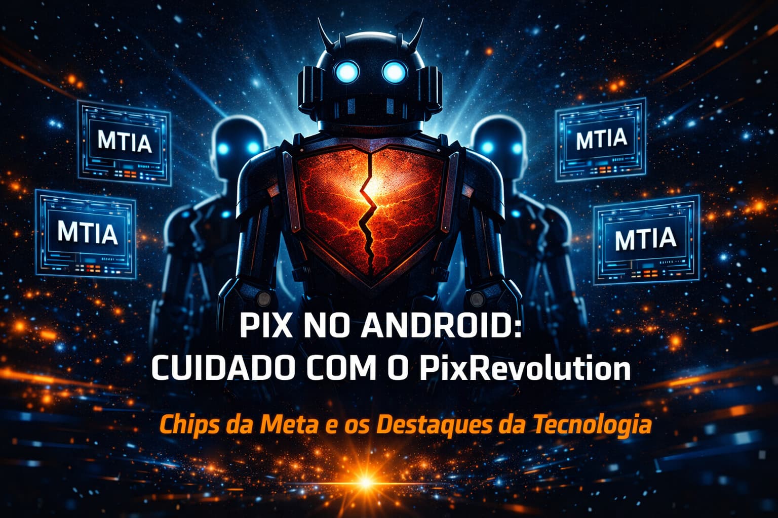 PIX no Android, chips da Meta e robô 3D - Principais destaques e riscos apontados pelo TecMundo
