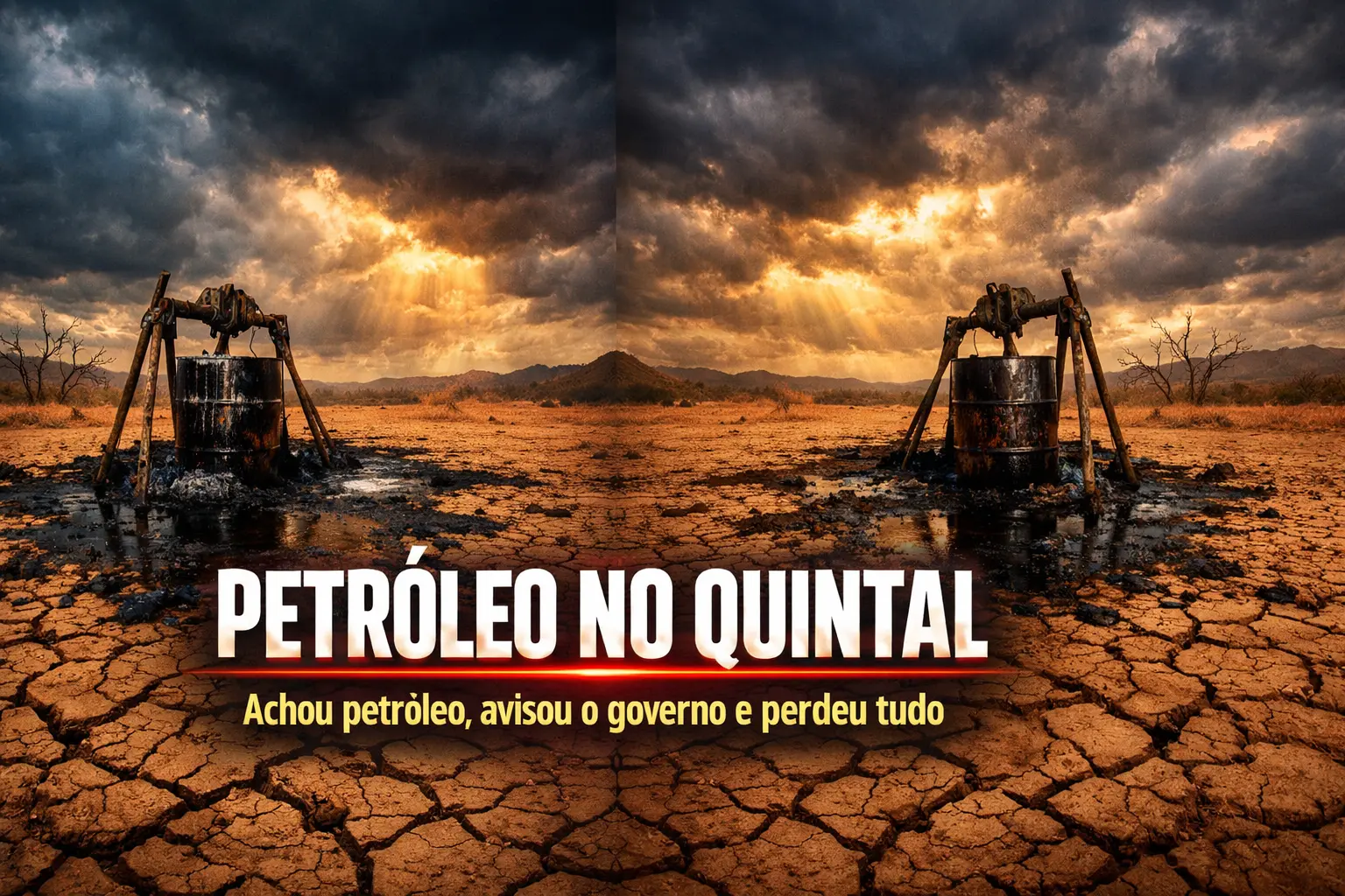 Agricultor Cearense Encontrou Petróleo no Quintal, Notificou o Governo e Ficou Sem Nada