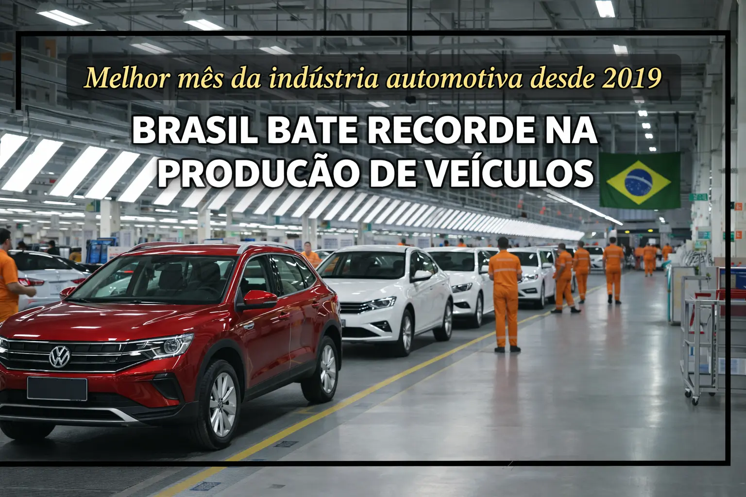 Brasil Produz 264 Mil Veículos em Março – O Melhor Resultado desde 2019 e o Que Isso Significa para Você
