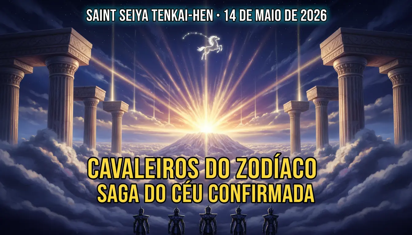 Cavaleiros do Zodíaco – Saga do Céu Confirmada — Tudo Sobre o Mangá Canônico que Encerra a Jornada de Seiya