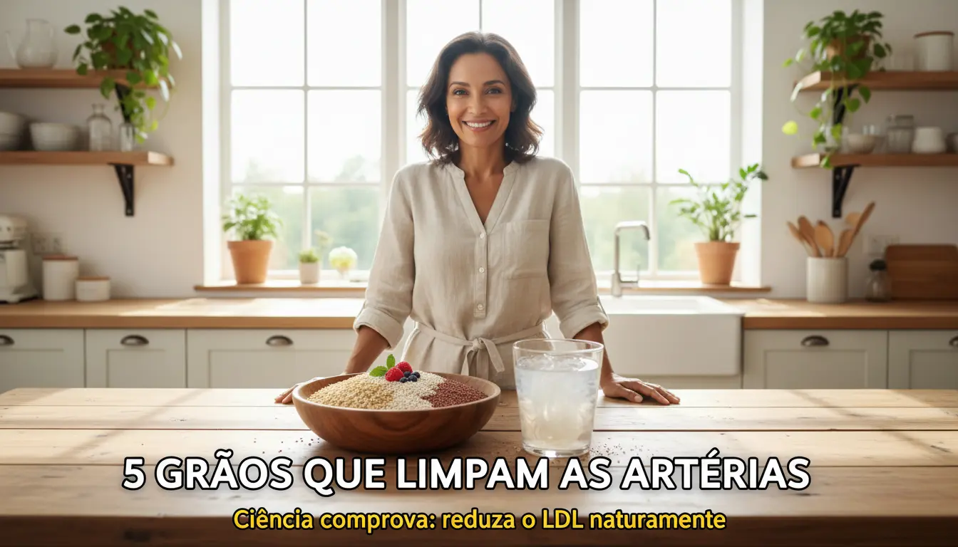 Colesterol Alto - 5 Grãos Comprovados pela Ciência para Limpar as Artérias