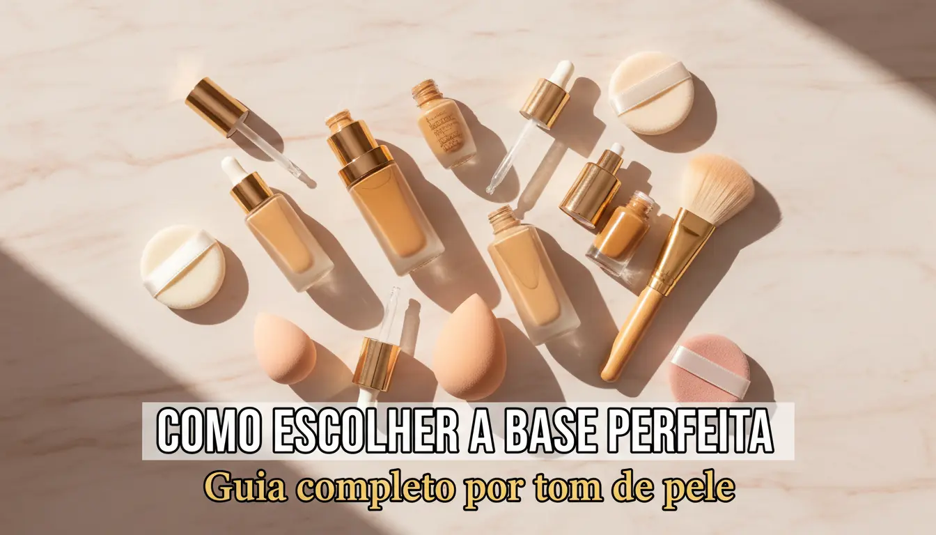 Como Acertar na Base de Maquiagem – Do Subtom ao Acabamento, Sem Erro