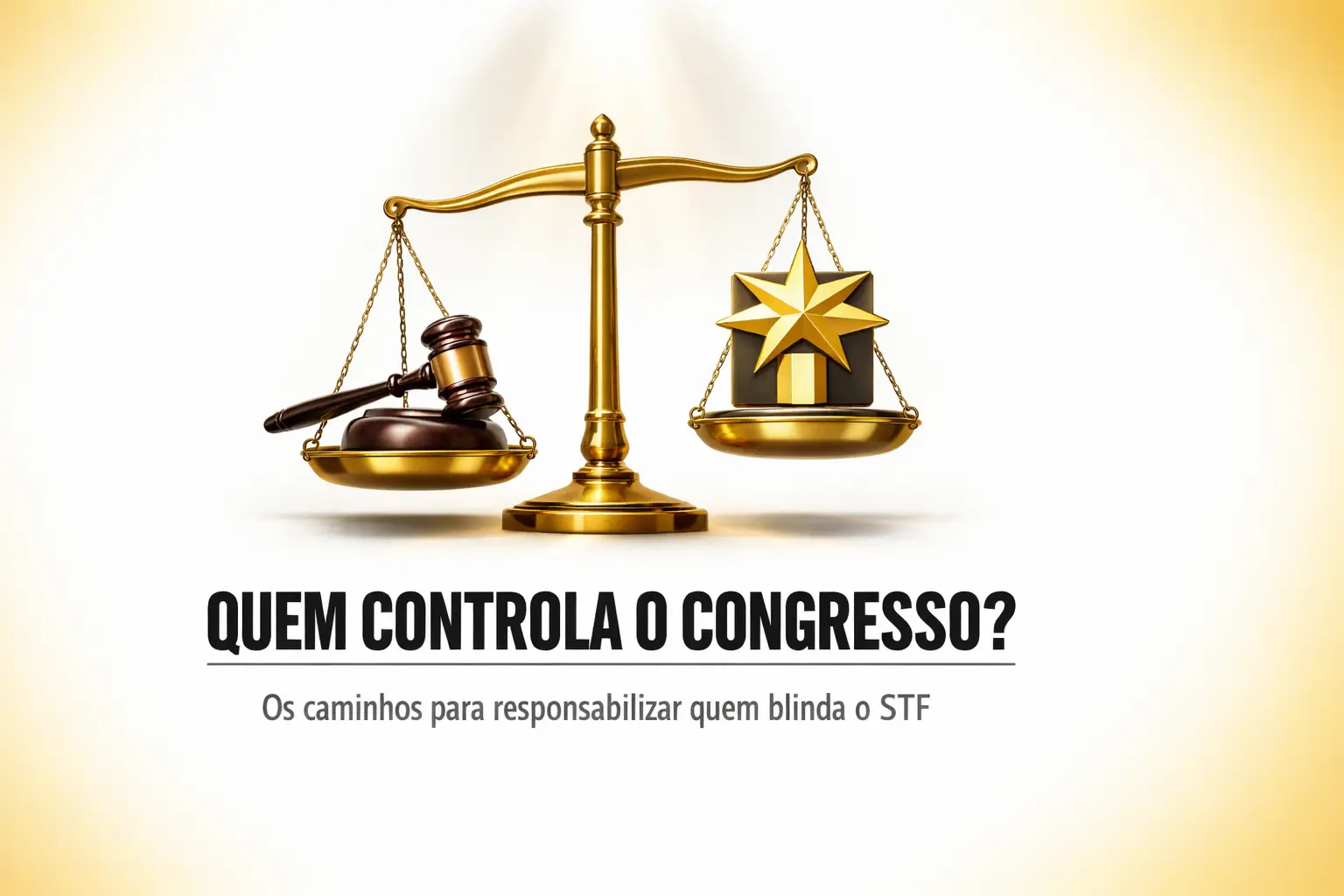 Entre o STF e o Congresso - Existe Caminho Institucional para Destituir Hugo Motta e Davi Alcolumbre