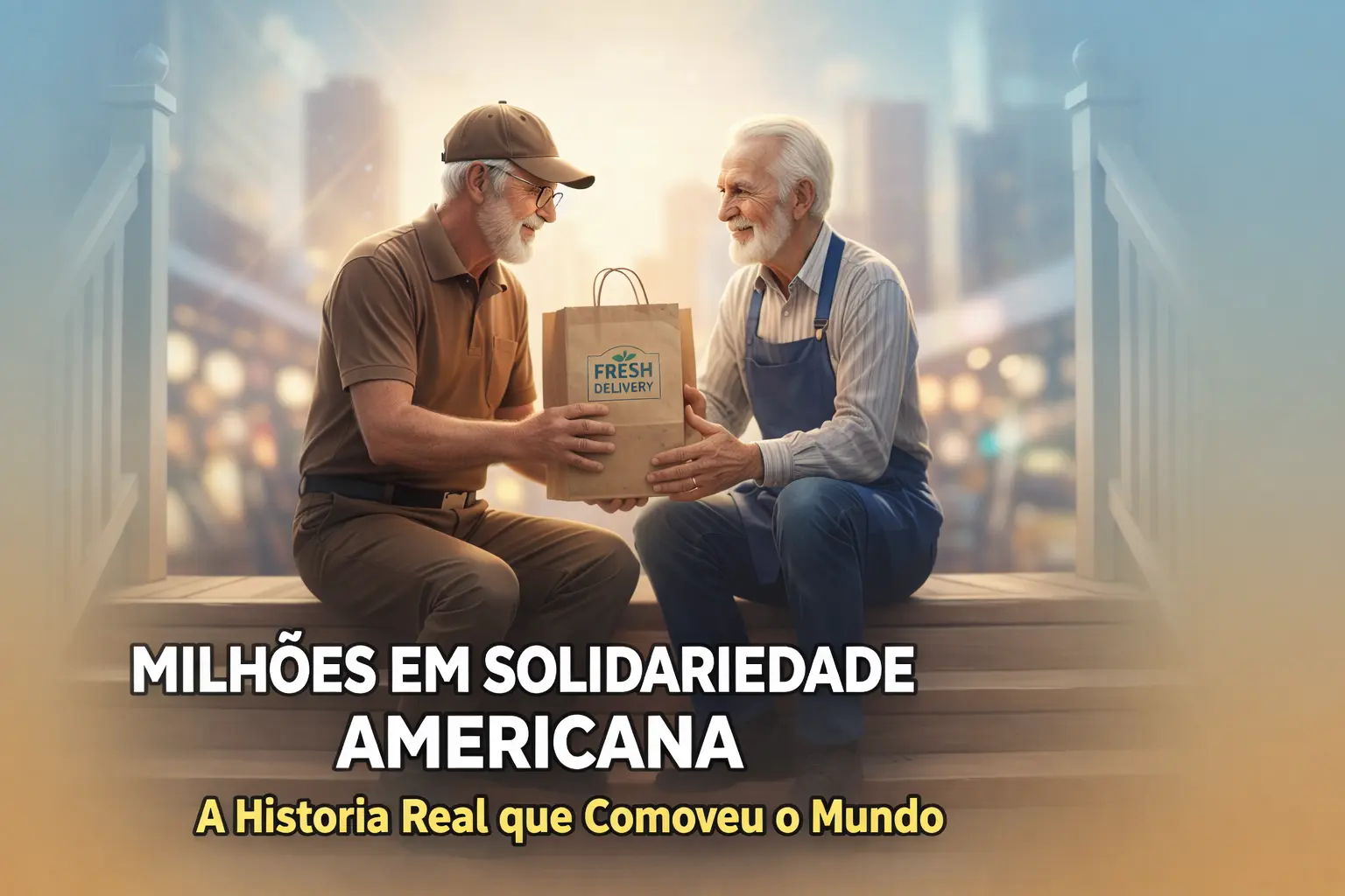 Entregador de 78 Anos e Veterano de 88 Anos Viralizam e Recebem Doações Milionárias para se Aposentar