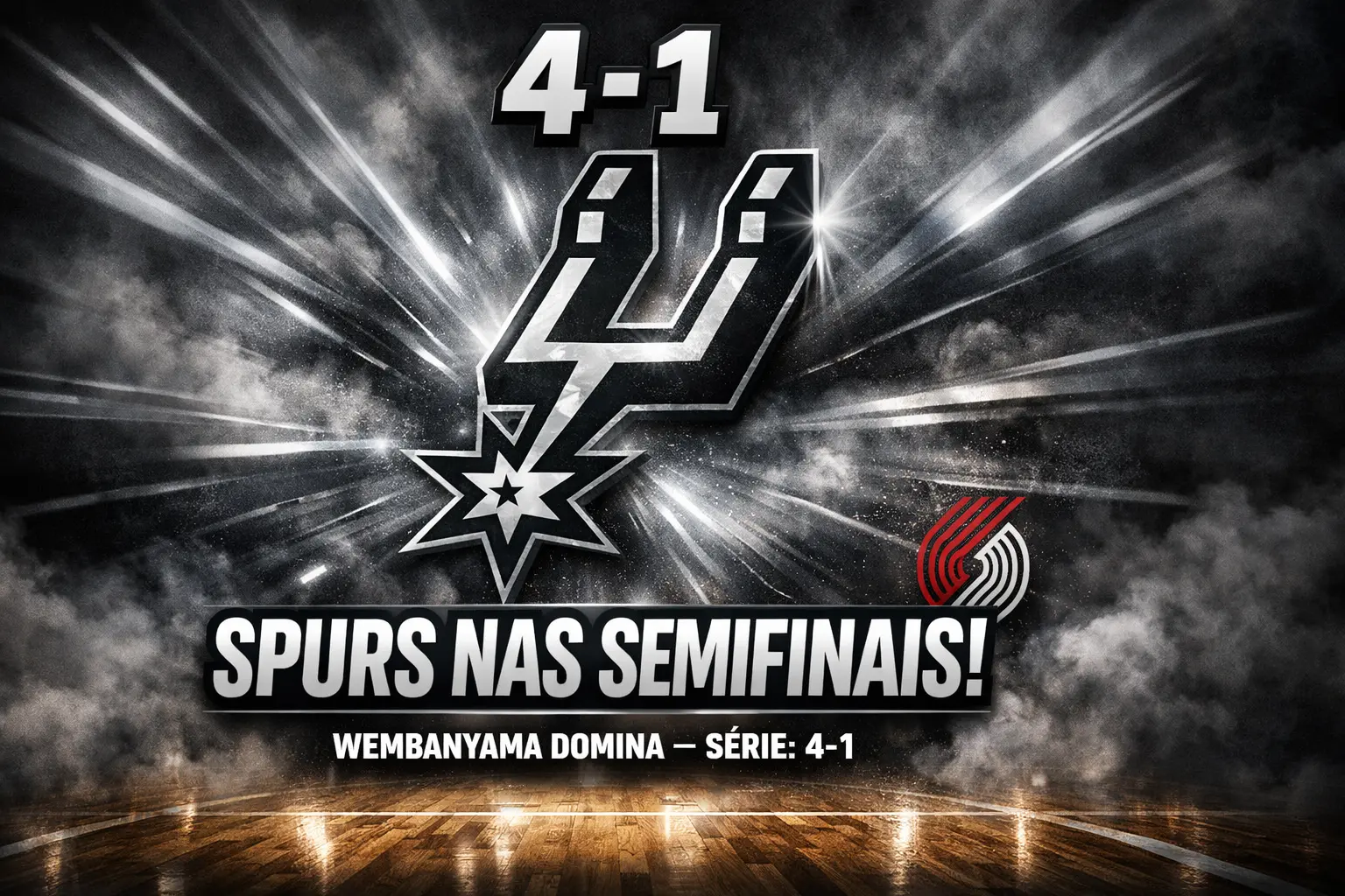 Fim de Era Para os Blazers - Spurs Eliminam Portland e Avançam pela 1ª Vez Desde 2017