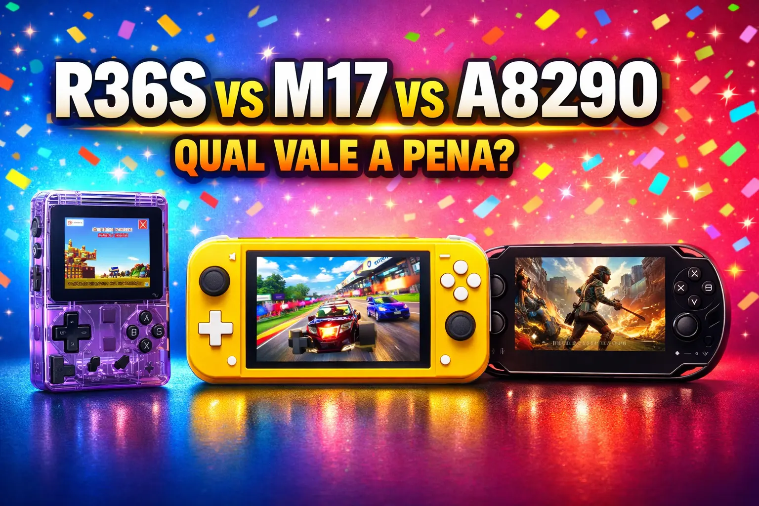 Foram Testados os 3 Retrô Consoles Mais Vendidos da Shopee — Qual Vale Seu Dinheiro