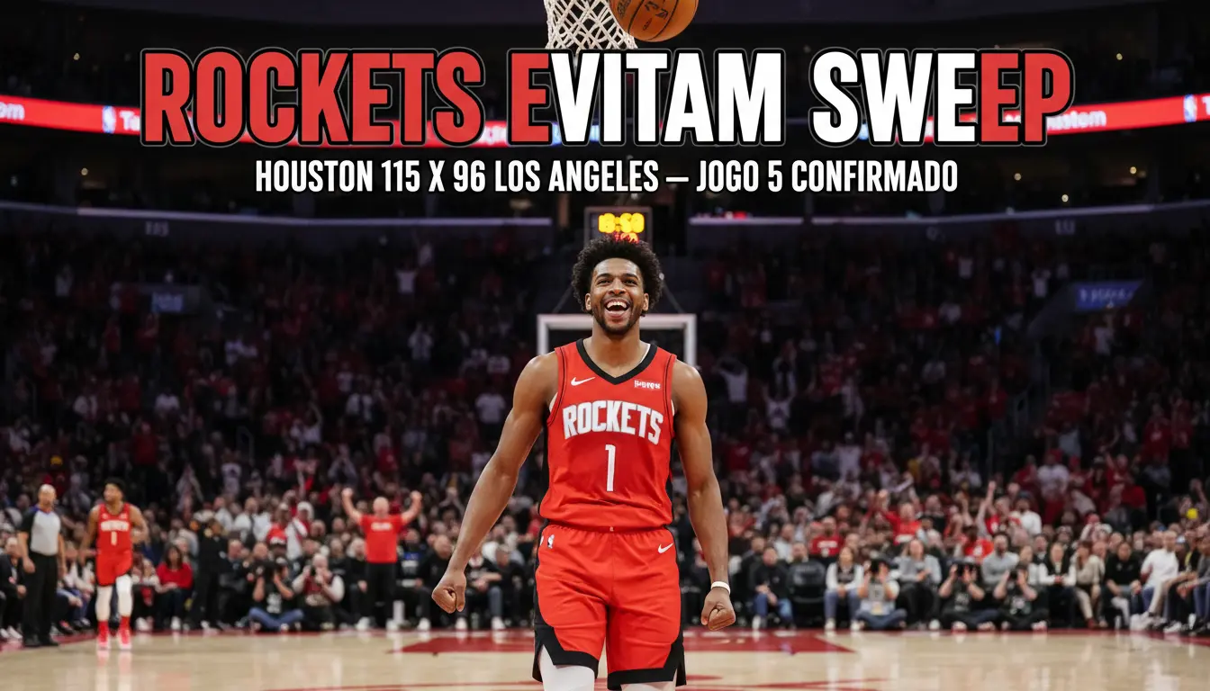 Houston Domina Los Angeles por 115 a 96 e Evita Sweep na Primeira Rodada