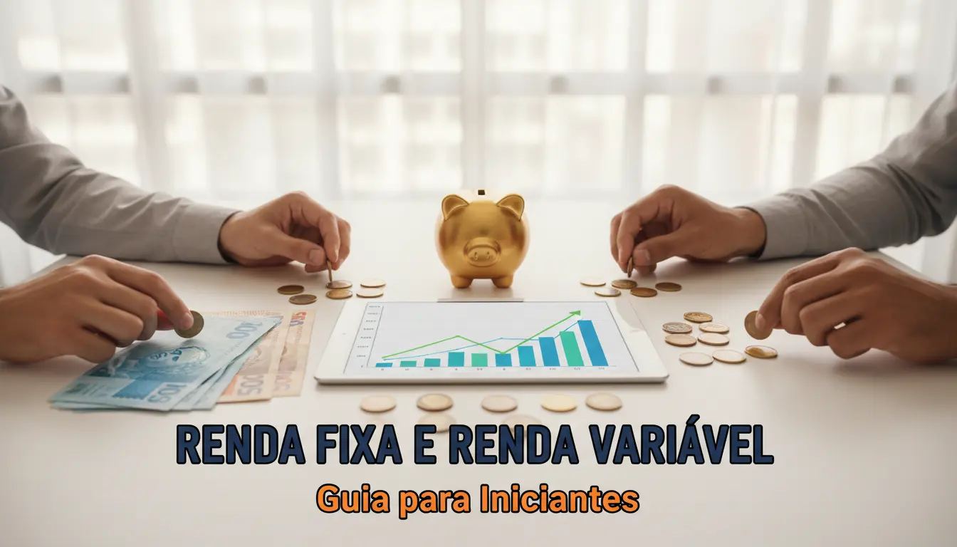 Investimentos para Iniciantes – Renda Fixa e Renda Variável Explicados Sem Complicação