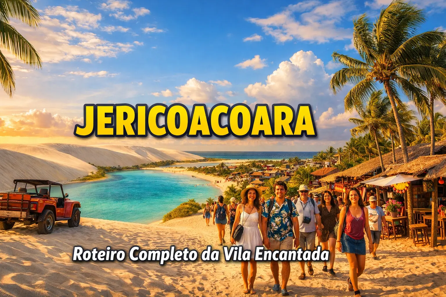 Jericoacoara - Roteiro Completo da Vila Encantada do Ceará — Praias, Lagoas, Dunas e Vida Noturna