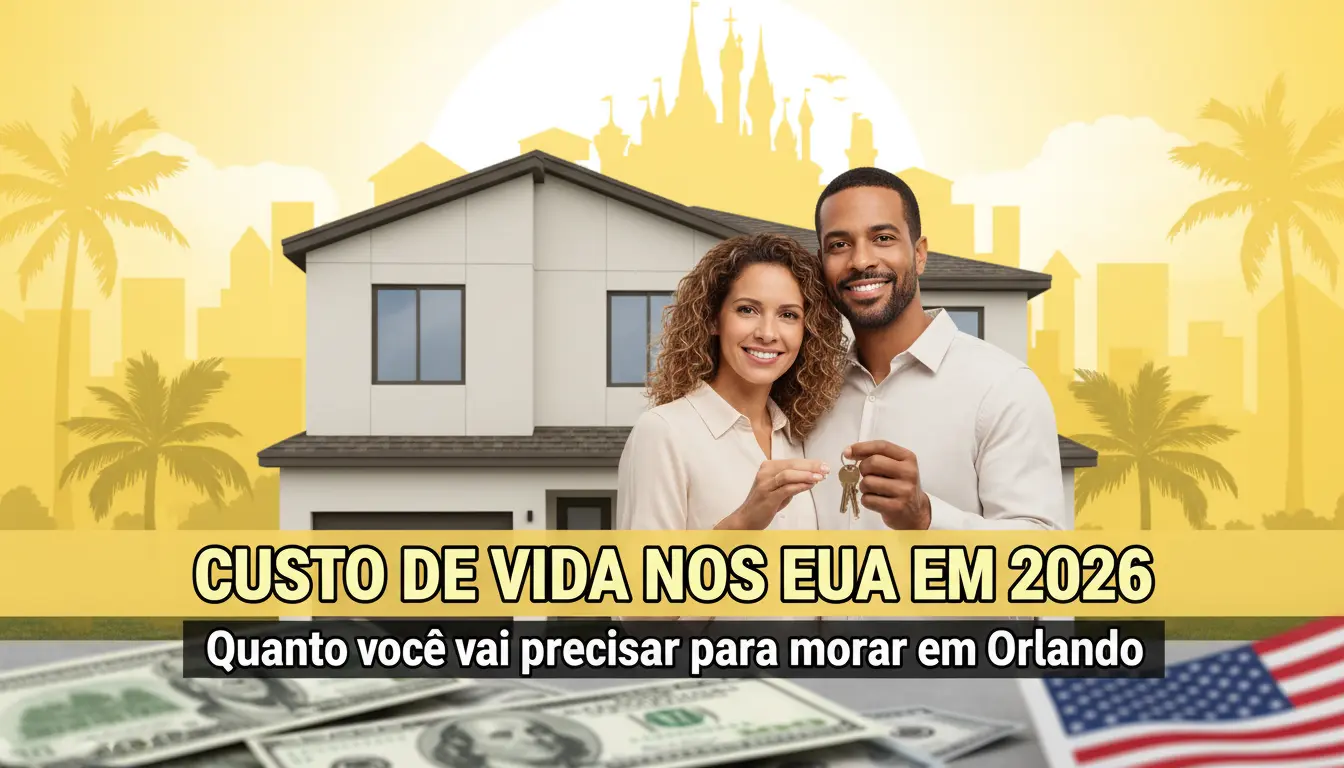 Morar nos EUA em 2026 – Aluguel, Carro, Comida e Tudo Que Você Precisa Saber Antes de Ir