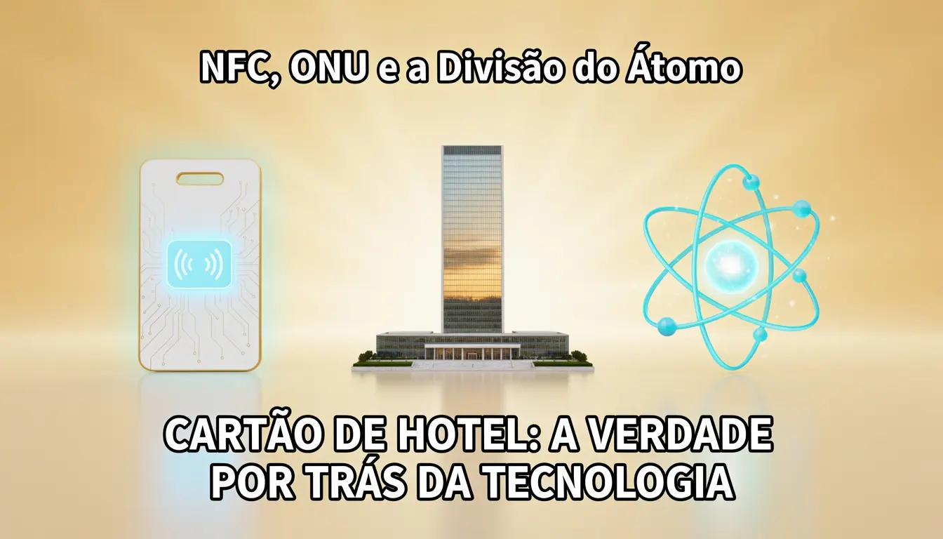 O Segredo do Cartãozinho do Hotel - NFC, ONU e a Divisão do Átomo num Só Artigo