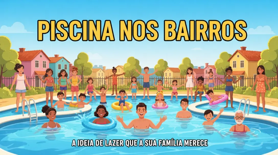 Piscina não é Luxo - O Modelo Americano que o Brasil Precisa Copiar e Melhorar