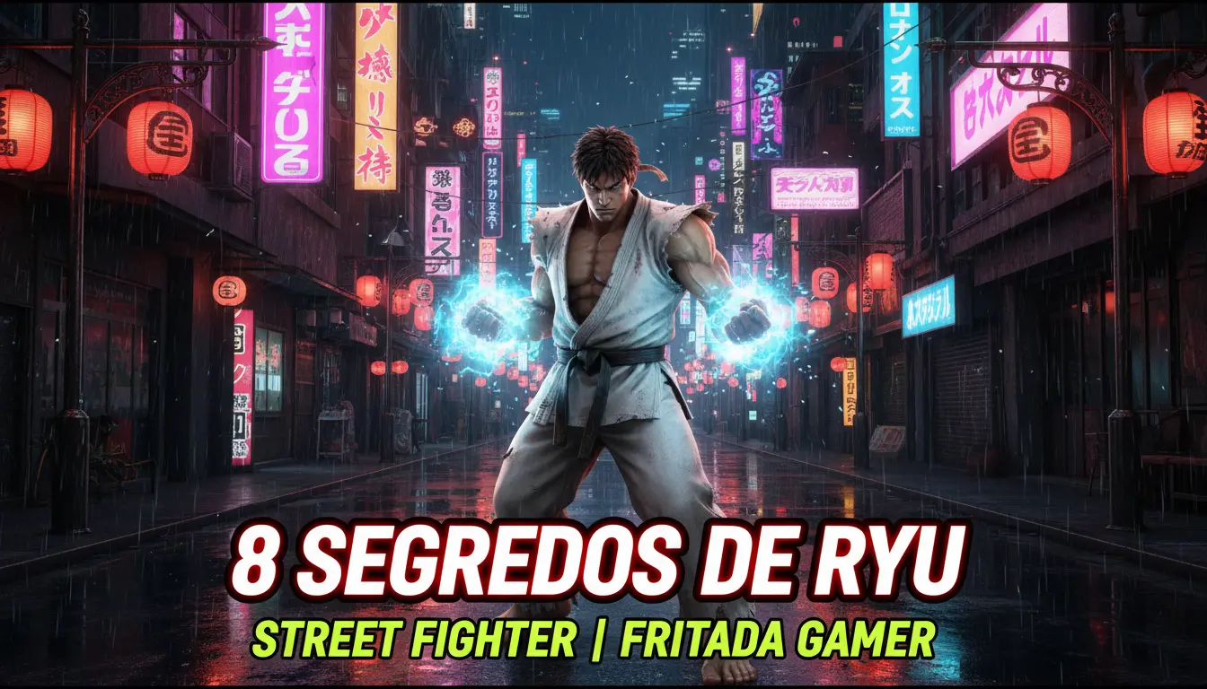 Por Que Ryu é o Personagem Mais Icônico dos Games de Luta? História e 8 Curiosidades Reveladas