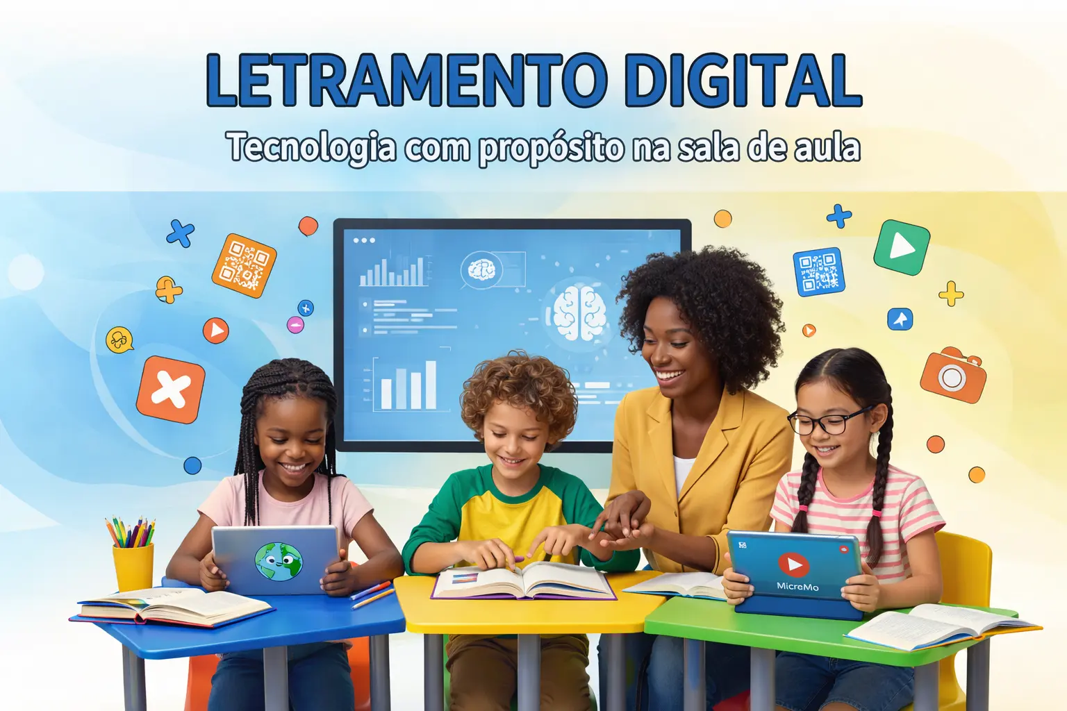 Tecnologia na Sala de Aula - Como Desenvolver o Letramento Digital dos Alunos com Segurança e Propósito