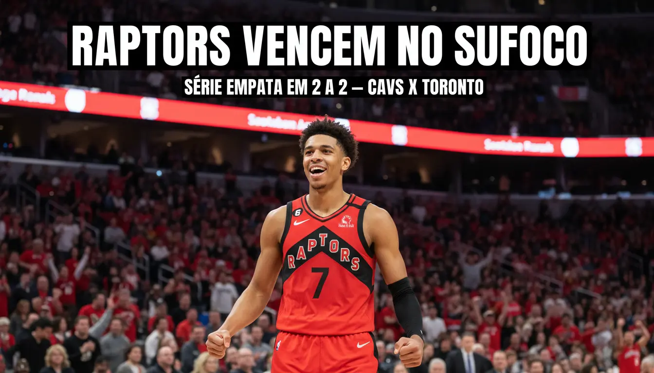 Toronto Resiste, Supera Cleveland em Thriller e Iguala Série dos Playoffs