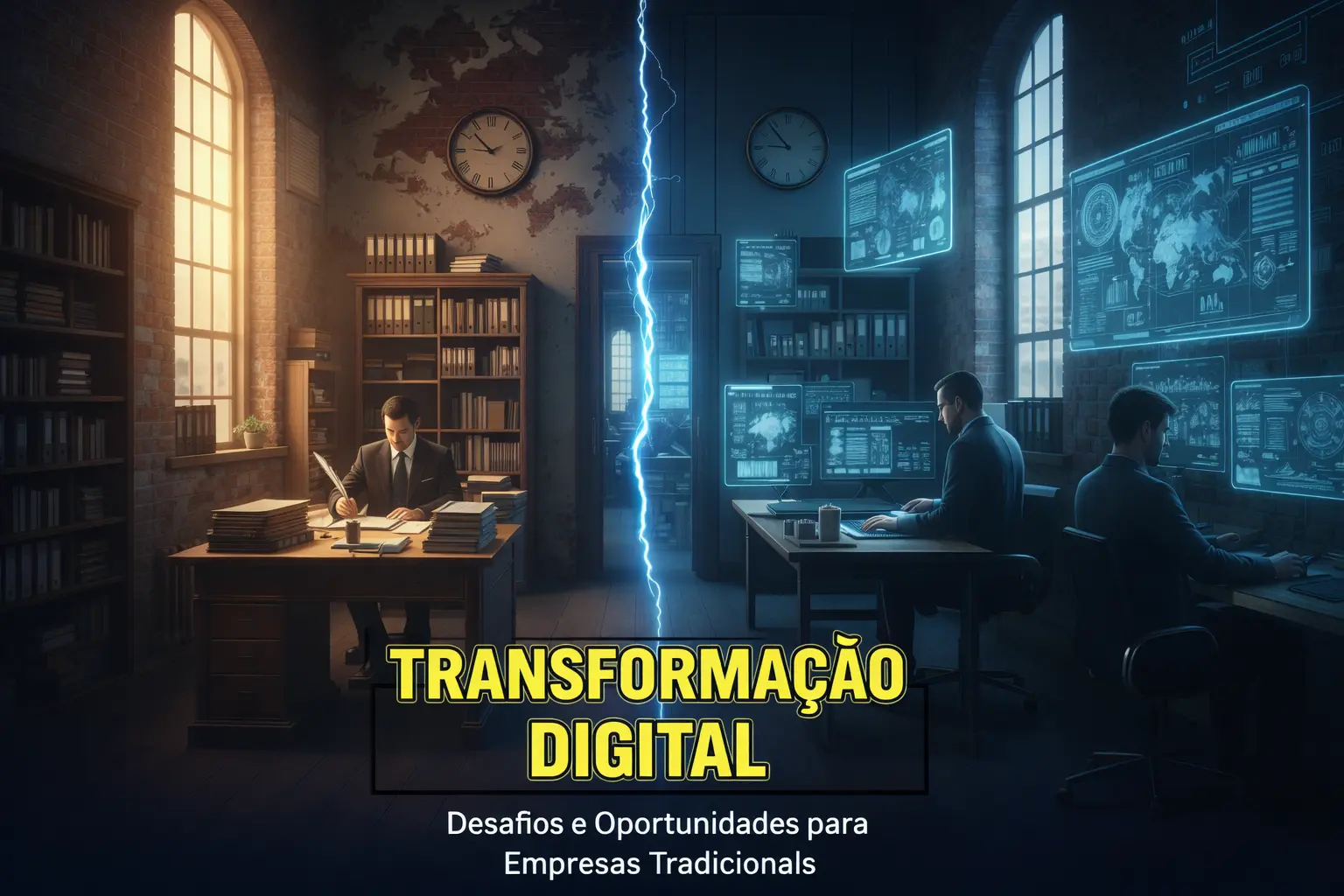 Transformação Digital em Empresas Tradicionais — Desafios Reais e Oportunidades que Você Não Pode Ignorar