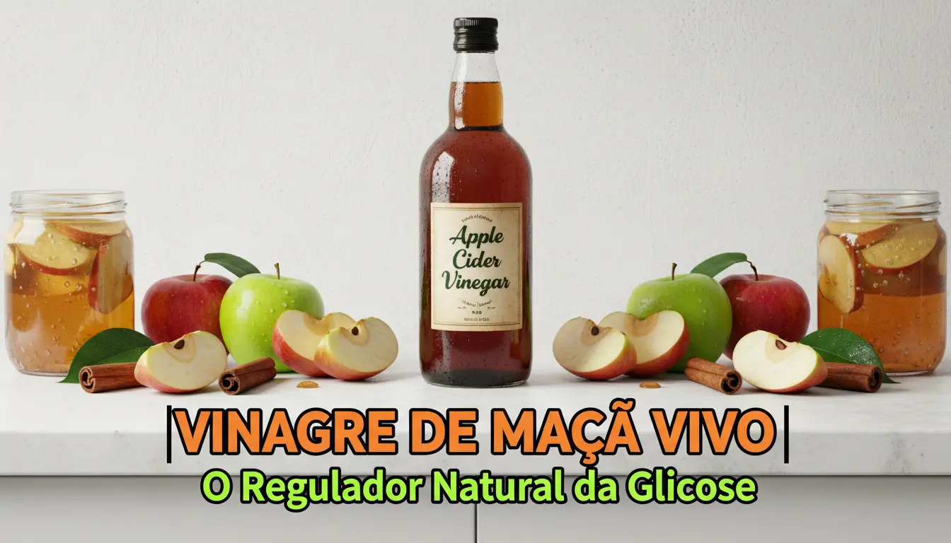 Vinagre de Maçã Vivo – O “Ozempic Natural” que Você Faz em Casa por Menos de R$ 5