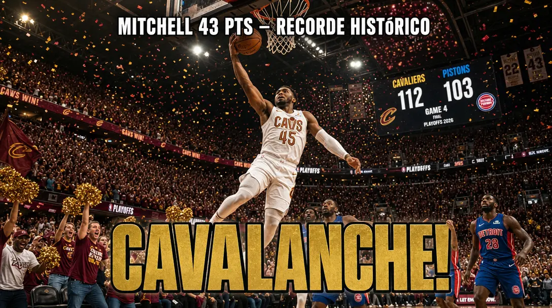 A Cavalanche que Abalou os Playoffs – Como Mitchell Virou 24 a 0 em Favor do Cleveland