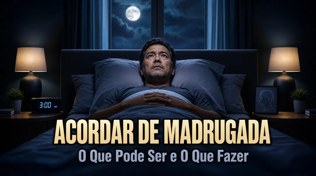 Acordar no Meio da Noite Sem Dormir Mais — 3 Causas Que o Seu Médico Precisa Avaliar001