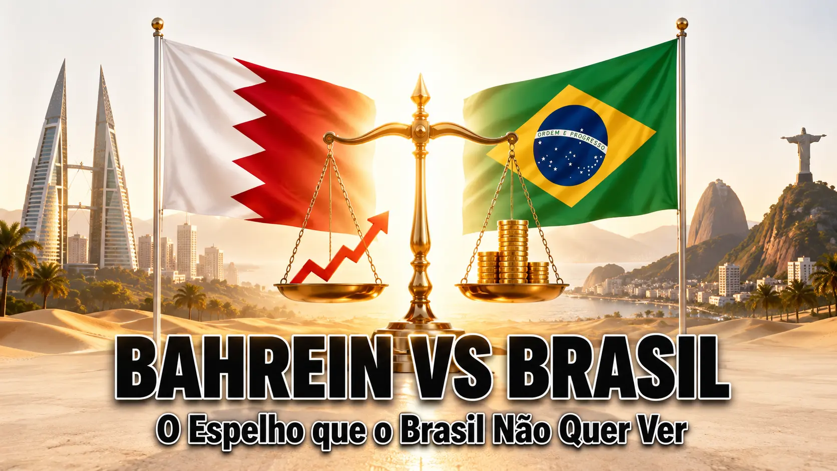 Bahrein vs Brasil – Comparando com os Melhores do Mundo – Parte III – Menor que São Paulo Melhor em Quase Tudo que Importa
