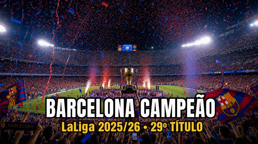 Barcelona 2 x 0 Real Madrid – Blaugrana Conquista o 29º Título de LaLiga no Clássico Histórico