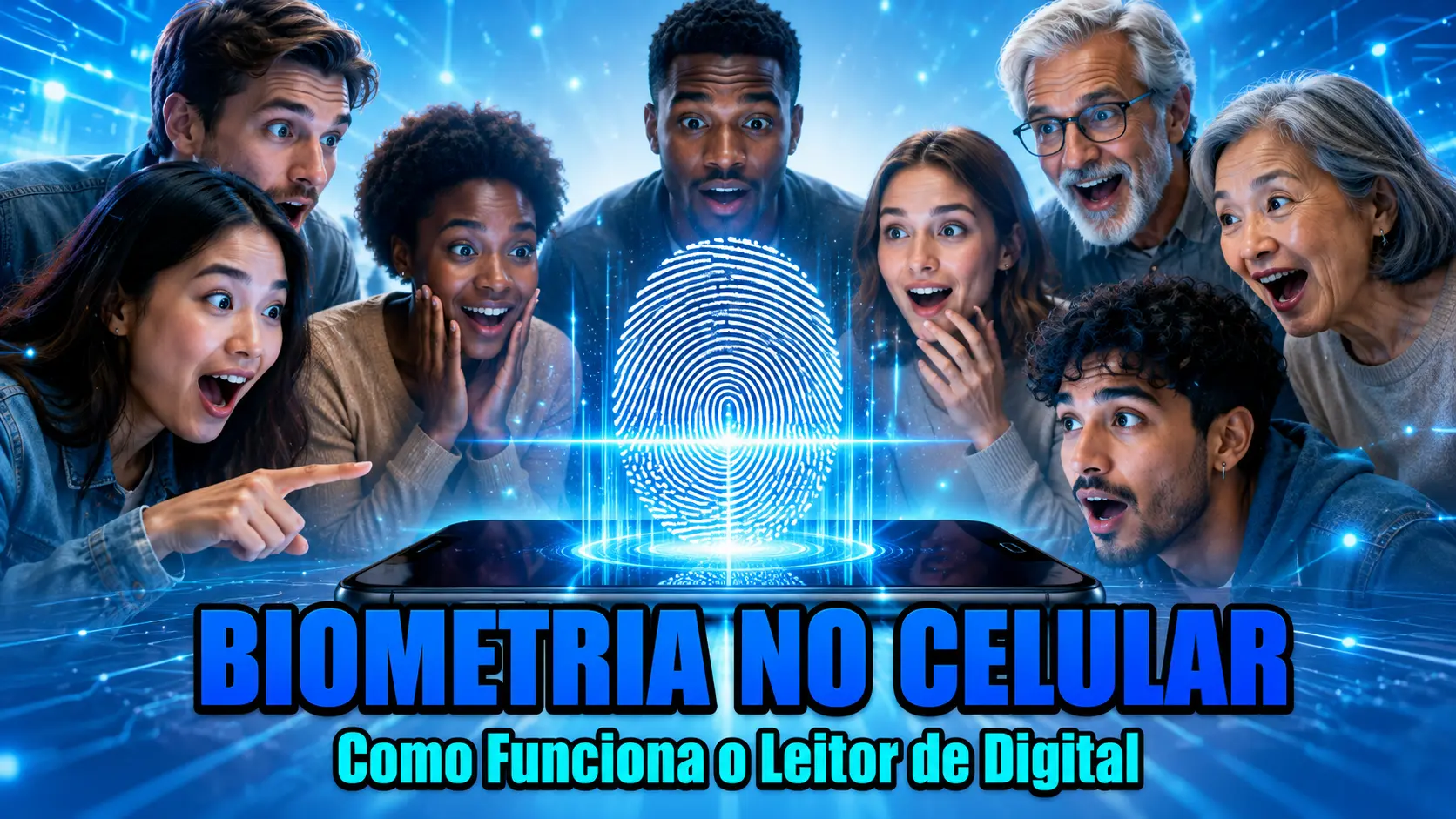 Biometria no Celular - A Tecnologia por Trás do Leitor de Digital do seu Celular - Óptico, Capacitivo ou Ultrassônico