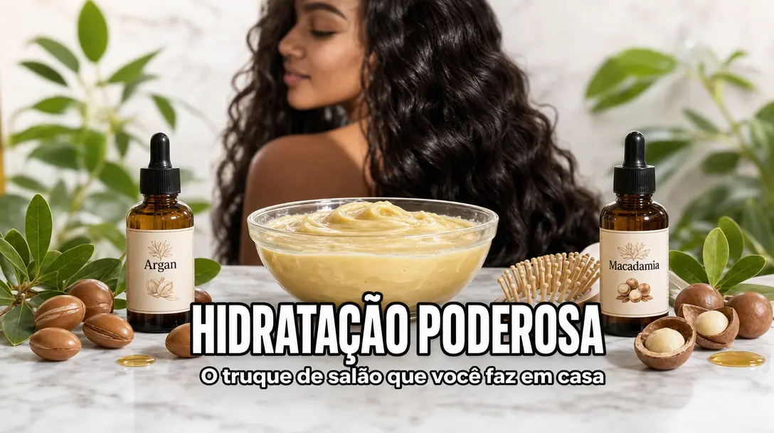 Cabelo Macio, Brilhante e Sem Frizz – o Tratamento de 10 Minutos no Banho que Realmente Funciona